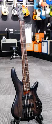 Ibanez - SR Standard 5-String Electric Bass - Black Stained Burst 2